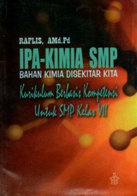 Image of IPA-KIMIA SMP Bahan Kimia Disekitar Kita